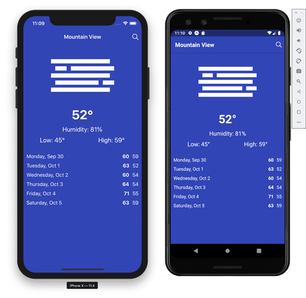 App 4: Weather